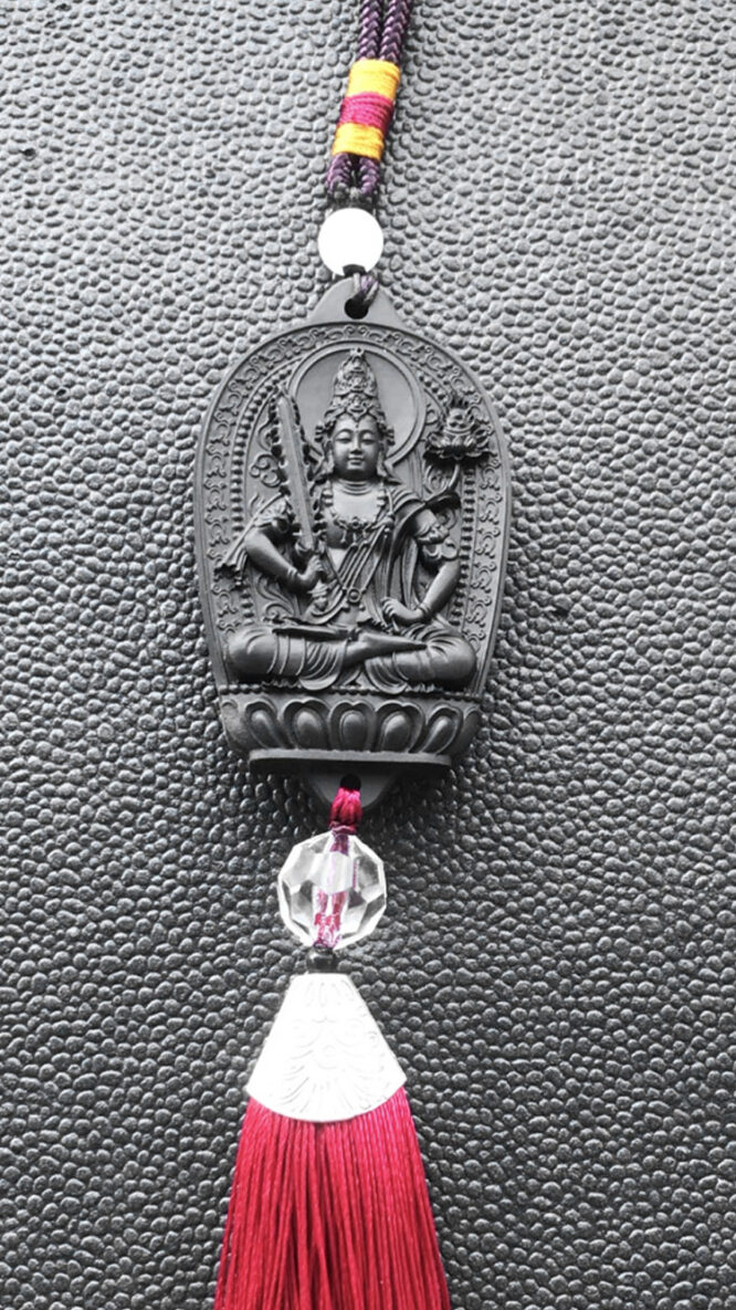 黑金刚虚空藏菩萨汽车挂件